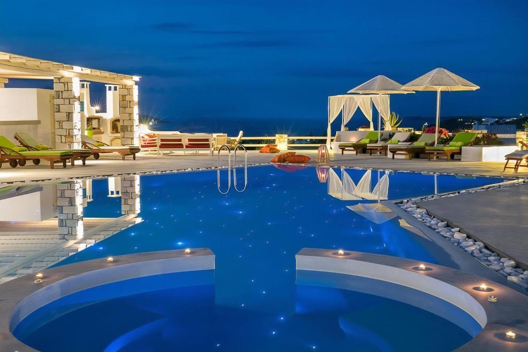 Luxury 1 Bedroom Vrachian Earth Private Jacuzzi Beautiful Views Naousa Villa Parikia (Paros)